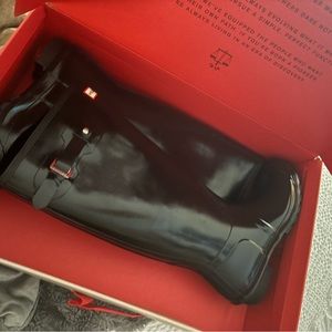 Worn one , hunter boots